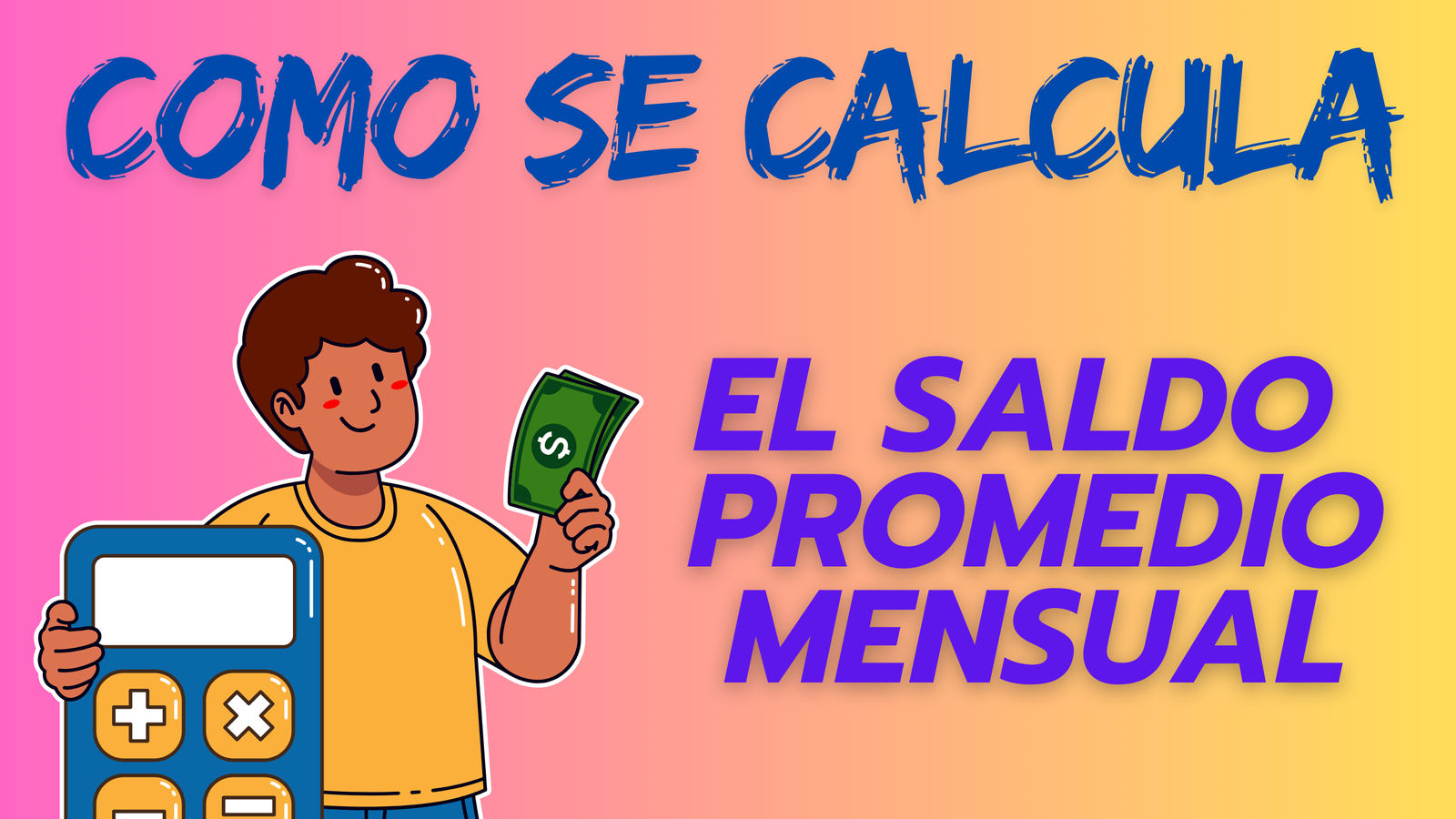 saldo promedio